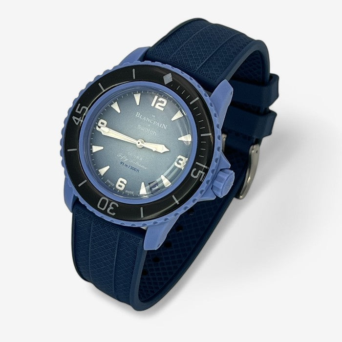 Bracelet Blancpain x Swatch en Caoutchouc 1