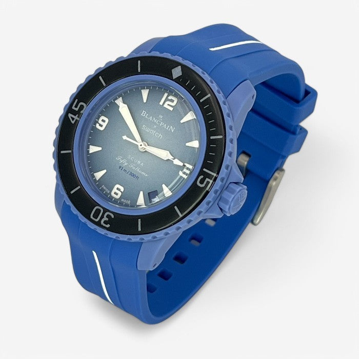 Bracelet Blancpain x Swatch en Caoutchouc 1 bande