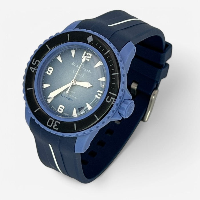 Bracelet Blancpain x Swatch en Caoutchouc 1 bande