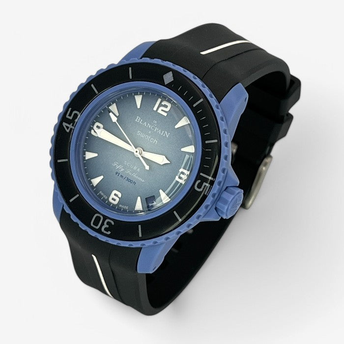 Bracelet Blancpain x Swatch en Caoutchouc 1 bande