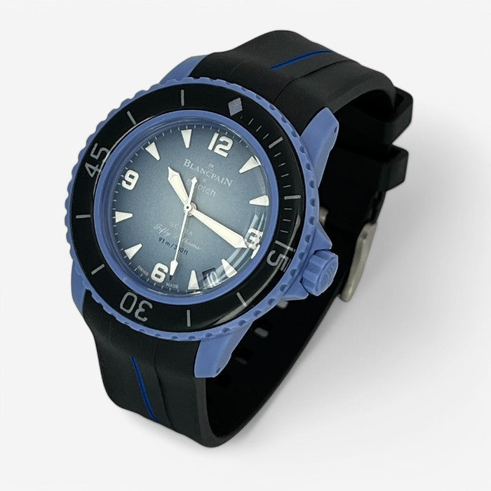 Bracelet Blancpain x Swatch en Caoutchouc 1 bande