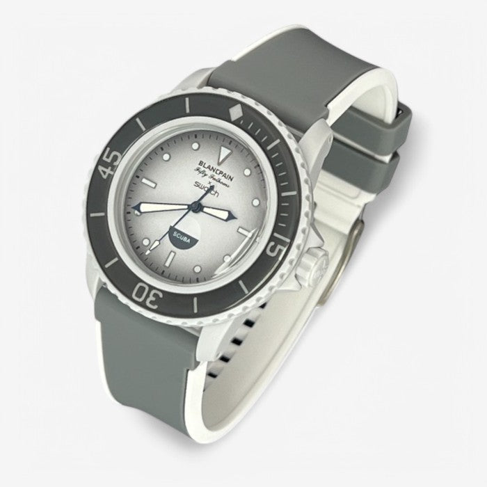 Bracelet Blancpain x Swatch en Caoutchouc 2 couleurs