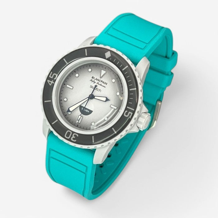 Bracelet Blancpain x Swatch Premium en Caoutchouc