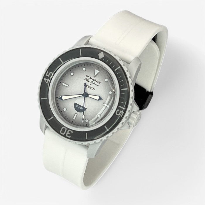 Bracelet Blancpain x Swatch en Caoutchouc à Clips