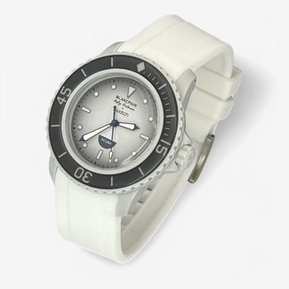 Bracelet Blancpain x Swatch en Caoutchouc Uni