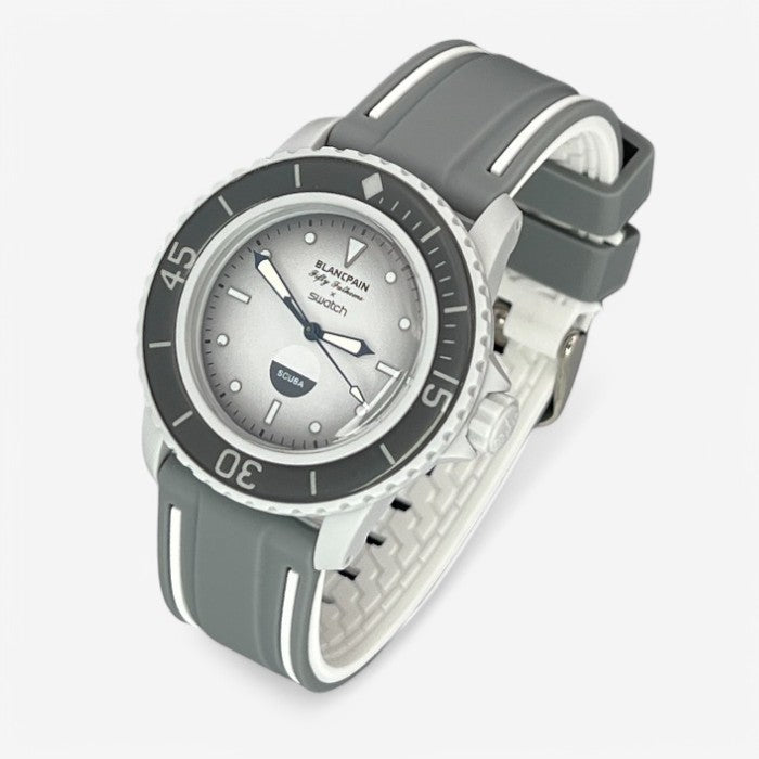 Bracelet Blancpain x Swatch en Caoutchouc 2 bandes