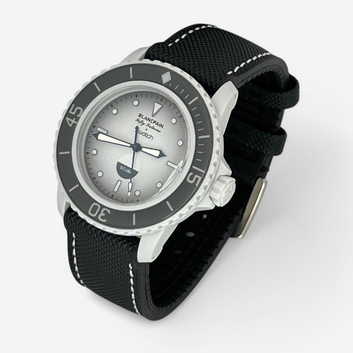 Bracelet Blancpain x Swatch Mixte Caoutchouc/Nylon