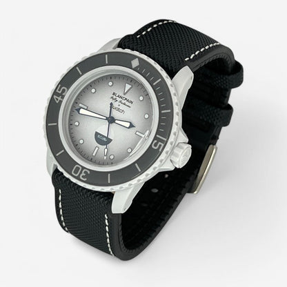 Bracelet Blancpain x Swatch Mixte Caoutchouc/Nylon