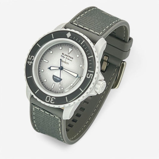 Bracelet Blancpain x Swatch en Toile
