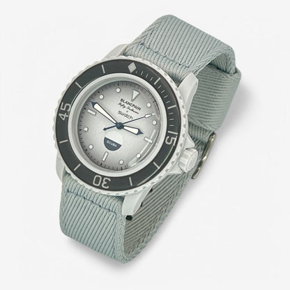Bracelet Blancpain x Swatch Nato Tressé