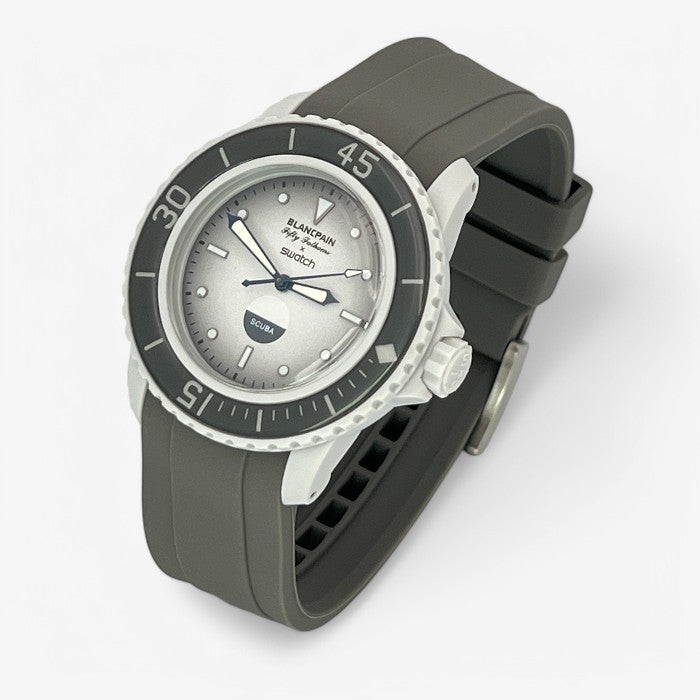 Bracelet Blancpain x Swatch en Caoutchouc Uni
