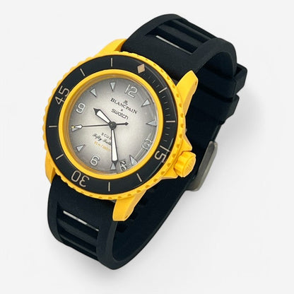 Bracelet Blancpain x Swatch Caoutchouc / Silicone