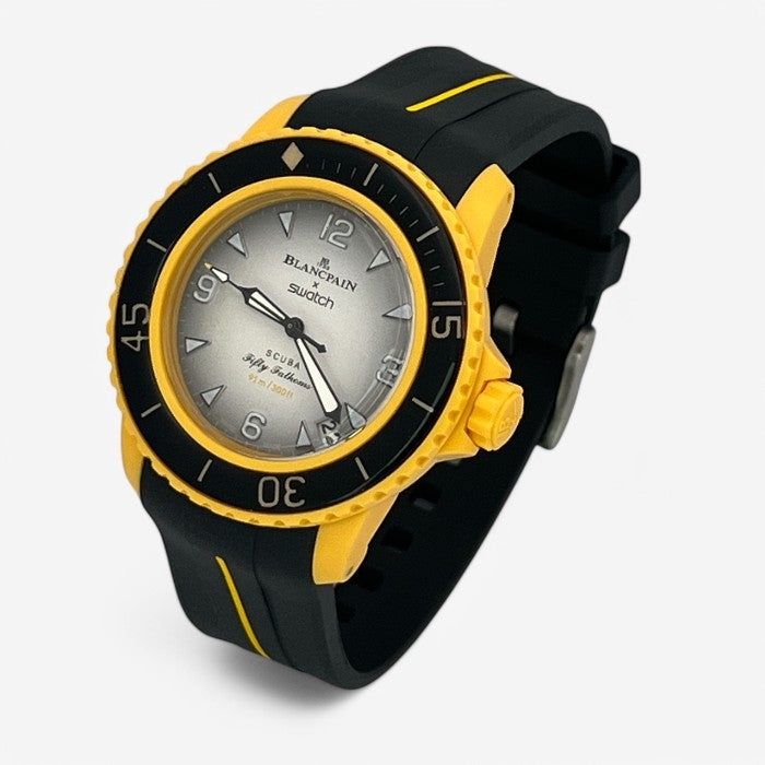 Bracelet Blancpain x Swatch en Caoutchouc 1 bande