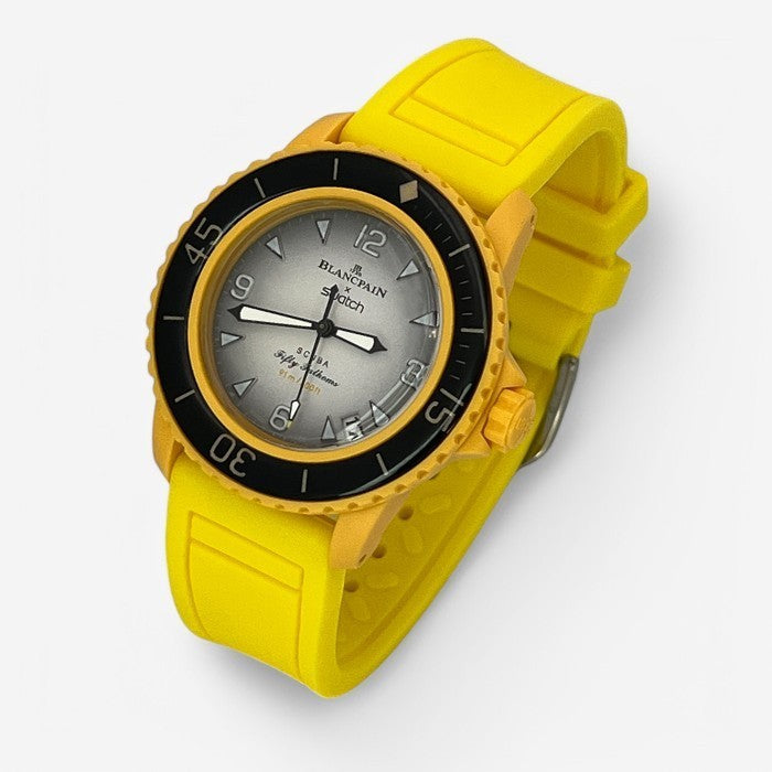 Bracelet Blancpain x Swatch Premium en Caoutchouc