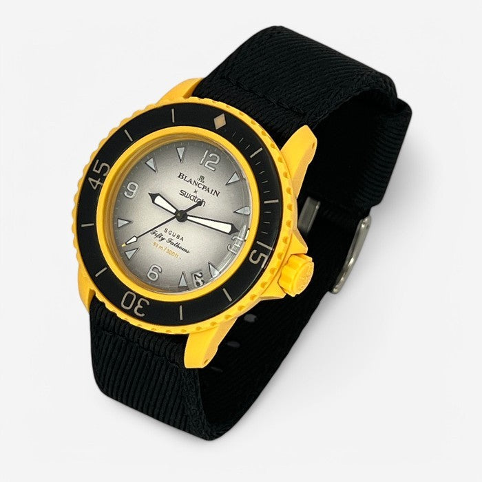Bracelet Blancpain x Swatch Nato Tressé