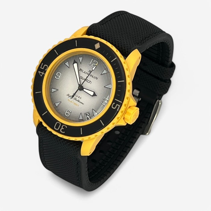 Bracelet Blancpain x Swatch Mixte Caoutchouc/Nylon