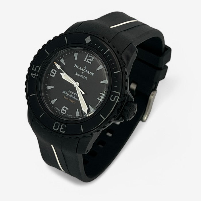 Bracelet Blancpain x Swatch en Caoutchouc 1 bande