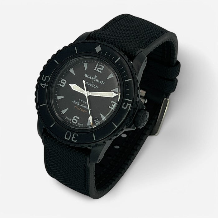 Bracelet Blancpain x Swatch Mixte Caoutchouc/Nylon