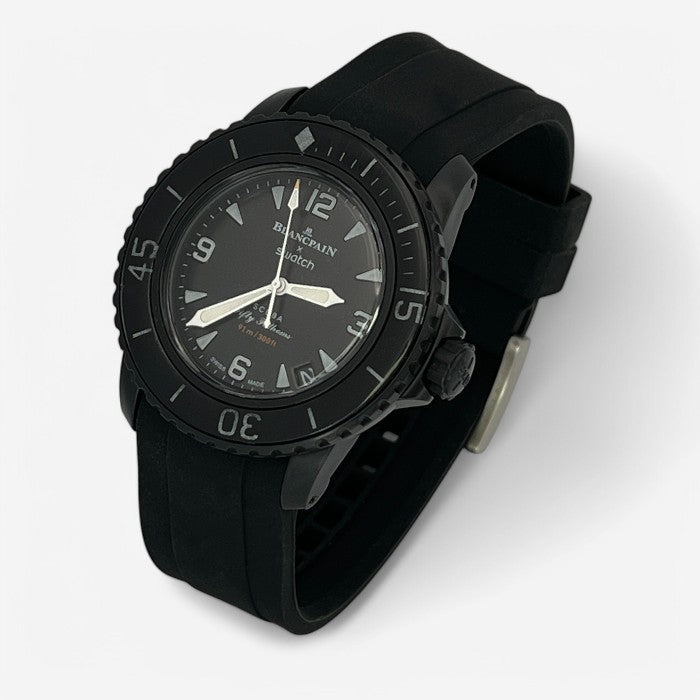 Bracelet Blancpain x Swatch en Caoutchouc Uni
