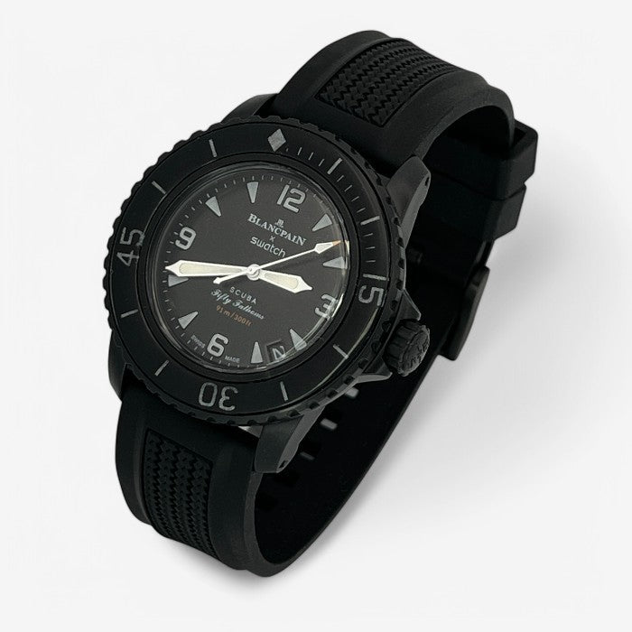 Bracelet Blancpain x Swatch en Caoutchouc 3