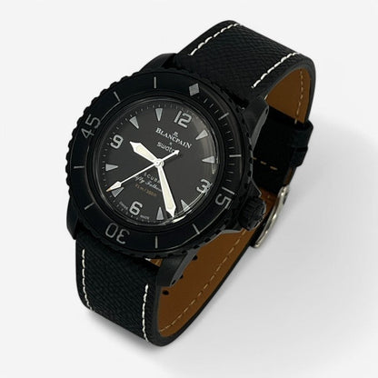 Bracelet Blancpain x Swatch en Cuir