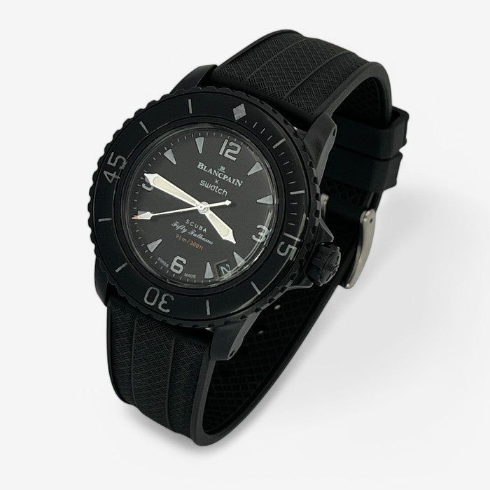 Bracelet Blancpain x Swatch en Caoutchouc 1