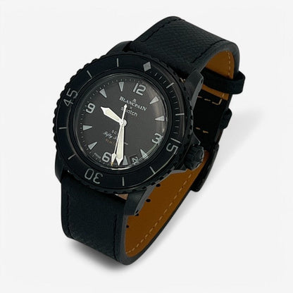 Bracelet Blancpain x Swatch en Cuir
