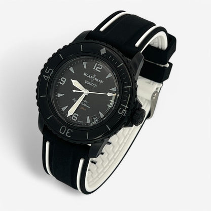 Bracelet Blancpain x Swatch en Caoutchouc 2 bandes
