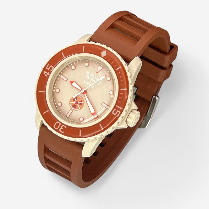 Bracelet Blancpain x Swatch Caoutchouc / Silicone