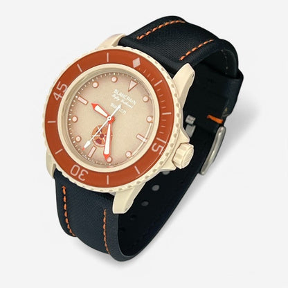 Bracelet Blancpain x Swatch en Toile de Nylon
