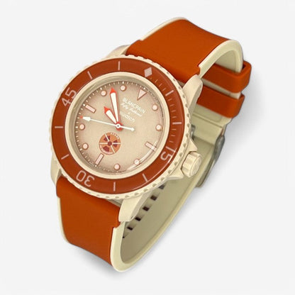 Bracelet Blancpain x Swatch en Caoutchouc 2 couleurs