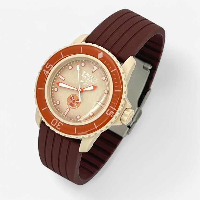 Bracelet Blancpain x Swatch Nervuré