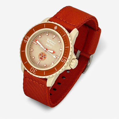 Bracelet Blancpain x Swatch Nato Tressé