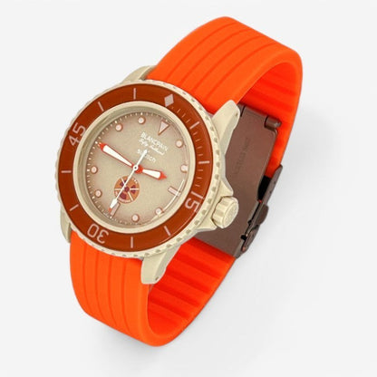 Bracelet Blancpain x Swatch Nervuré