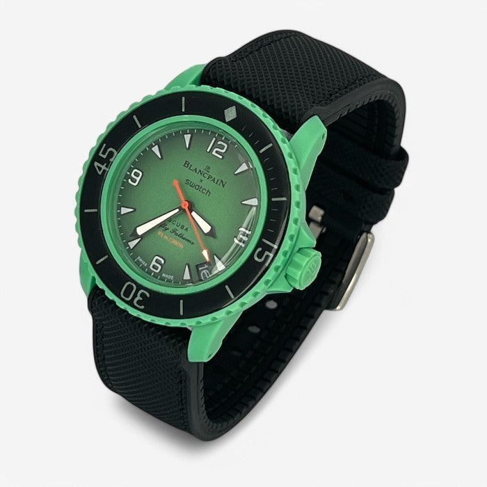 Bracelet Blancpain x Swatch Mixte Caoutchouc/Nylon