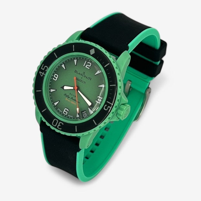 Bracelet Blancpain x Swatch en Caoutchouc 2 couleurs
