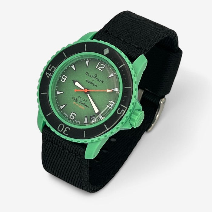 Bracelet Blancpain x Swatch Nato Tressé