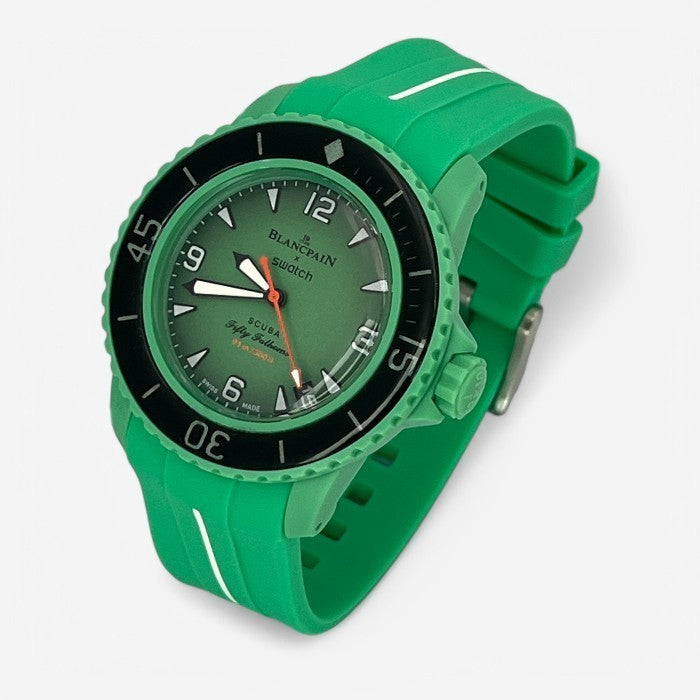 Bracelet Blancpain x Swatch en Caoutchouc 1 bande