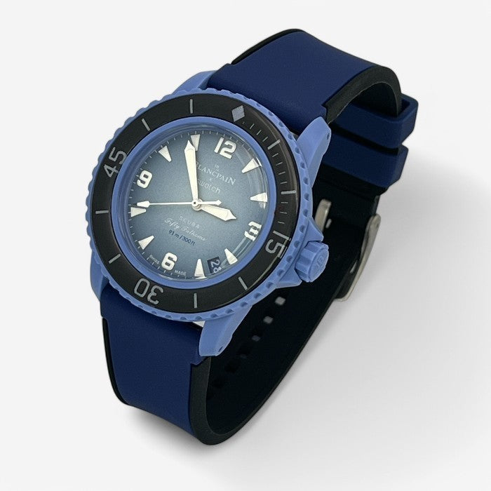 Bracelet Blancpain x Swatch en Caoutchouc 2 couleurs