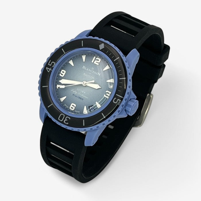 Bracelet Blancpain x Swatch Caoutchouc / Silicone