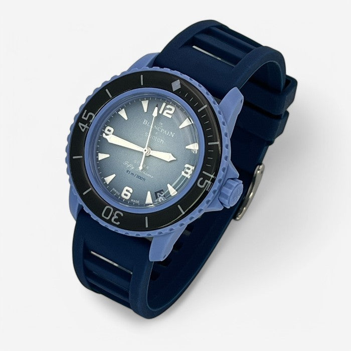 Bracelet Blancpain x Swatch Caoutchouc / Silicone