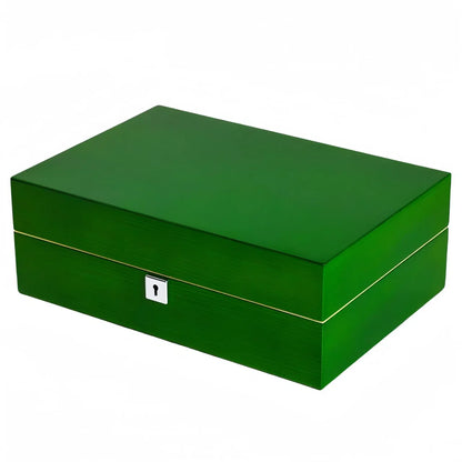 Boite à montre 10 Montres Vert/Beige