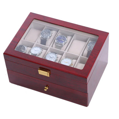 Boite à montre - Coffret Harmonie Rouge