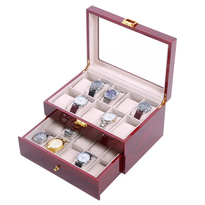 Boite à montre - Coffret Harmonie Rouge
