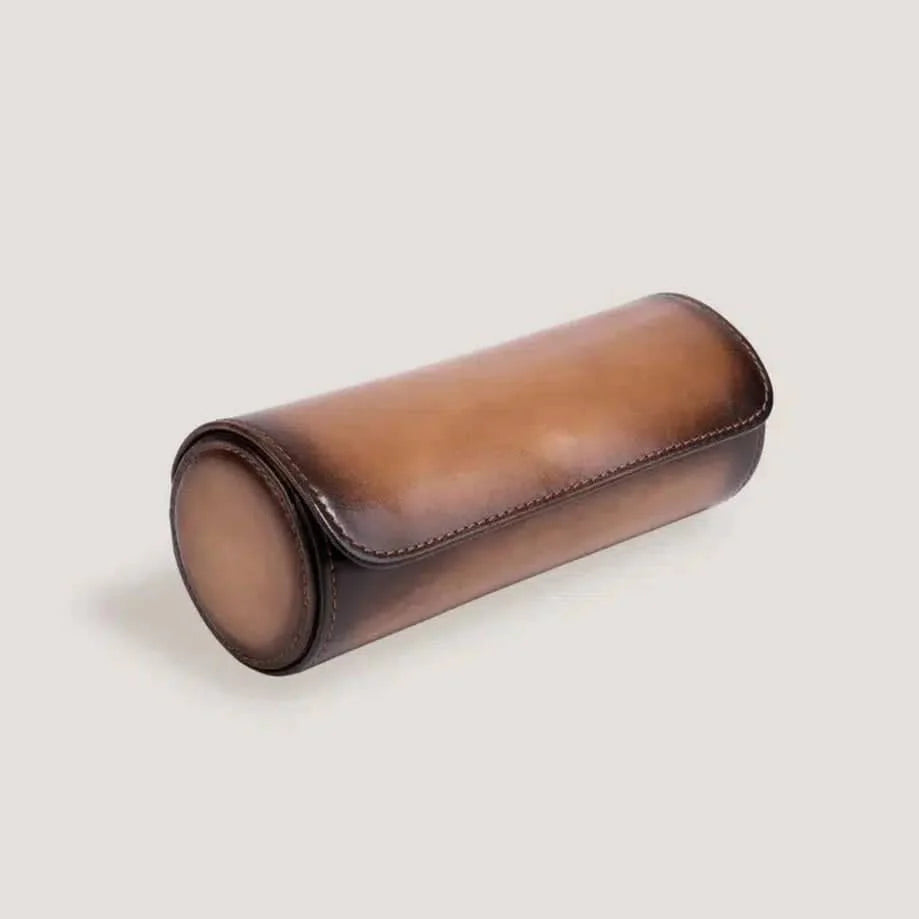 Boite à Montre - Aras Rouleau Marron Miel
