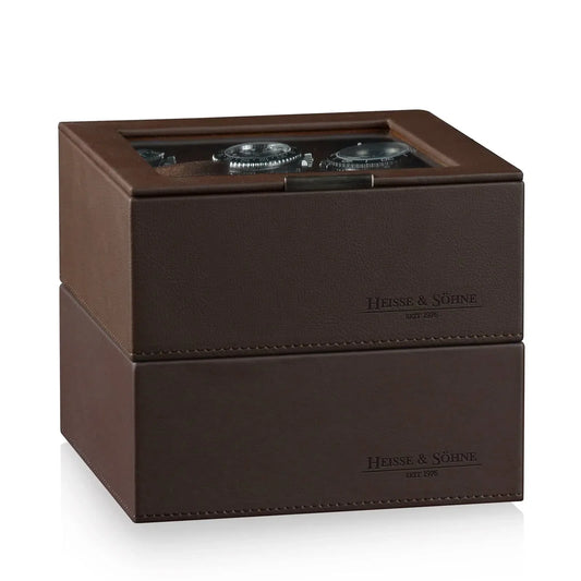 Boite à Montre - Heisse Double L Braun