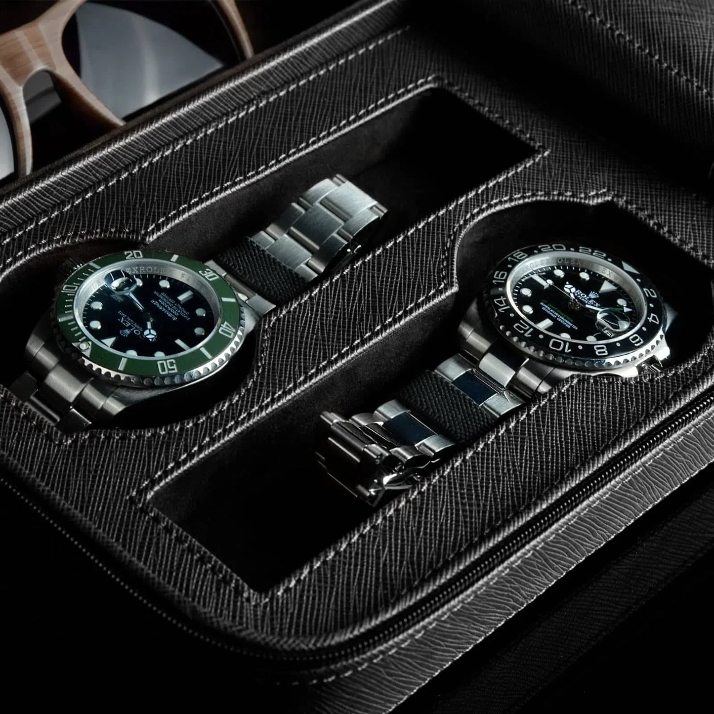 Boite à Montre - Lifestyle Saffiano Black