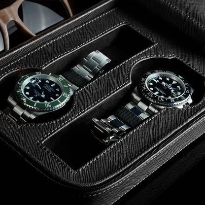 Boite à Montre - Lifestyle Saffiano Black