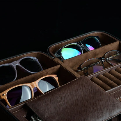 Boite à Montre - Lifestyle Saffiano Braun