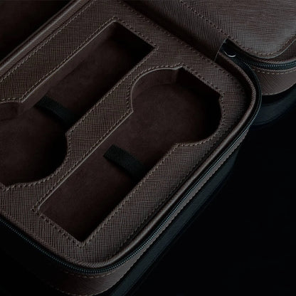 Boite à Montre - Lifestyle Saffiano Braun